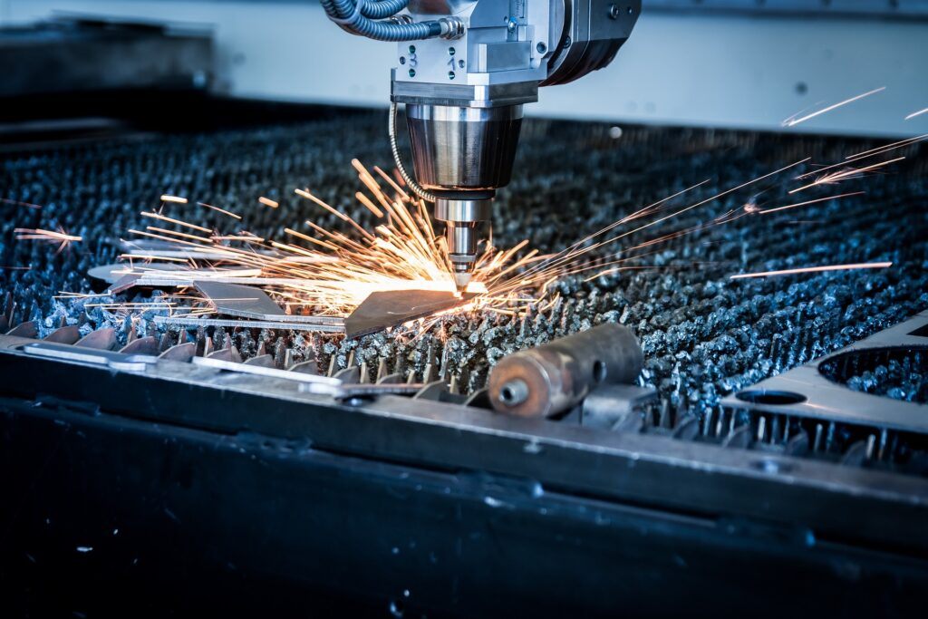 Laser cutting machine at INOX Stainless LLP